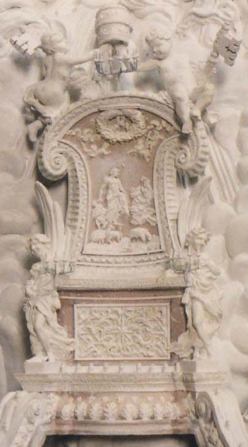 Altar piece, detail